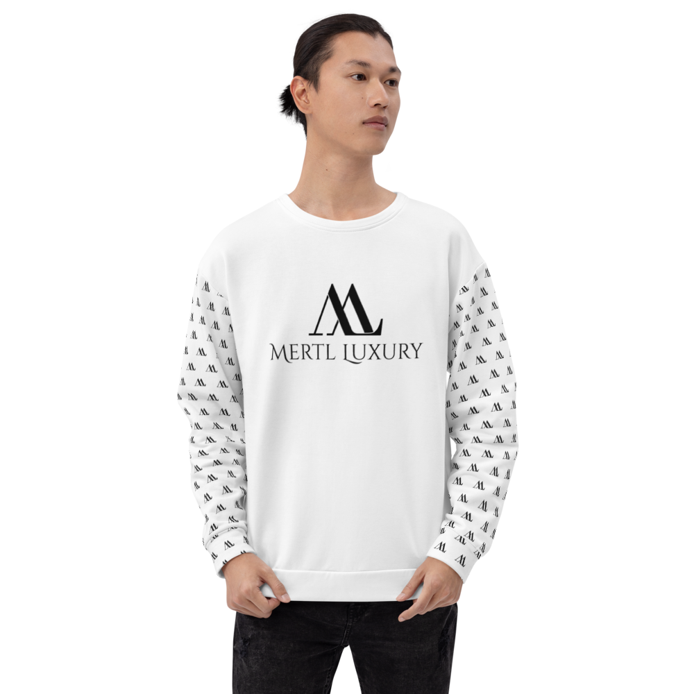 sweatshirt white pattern